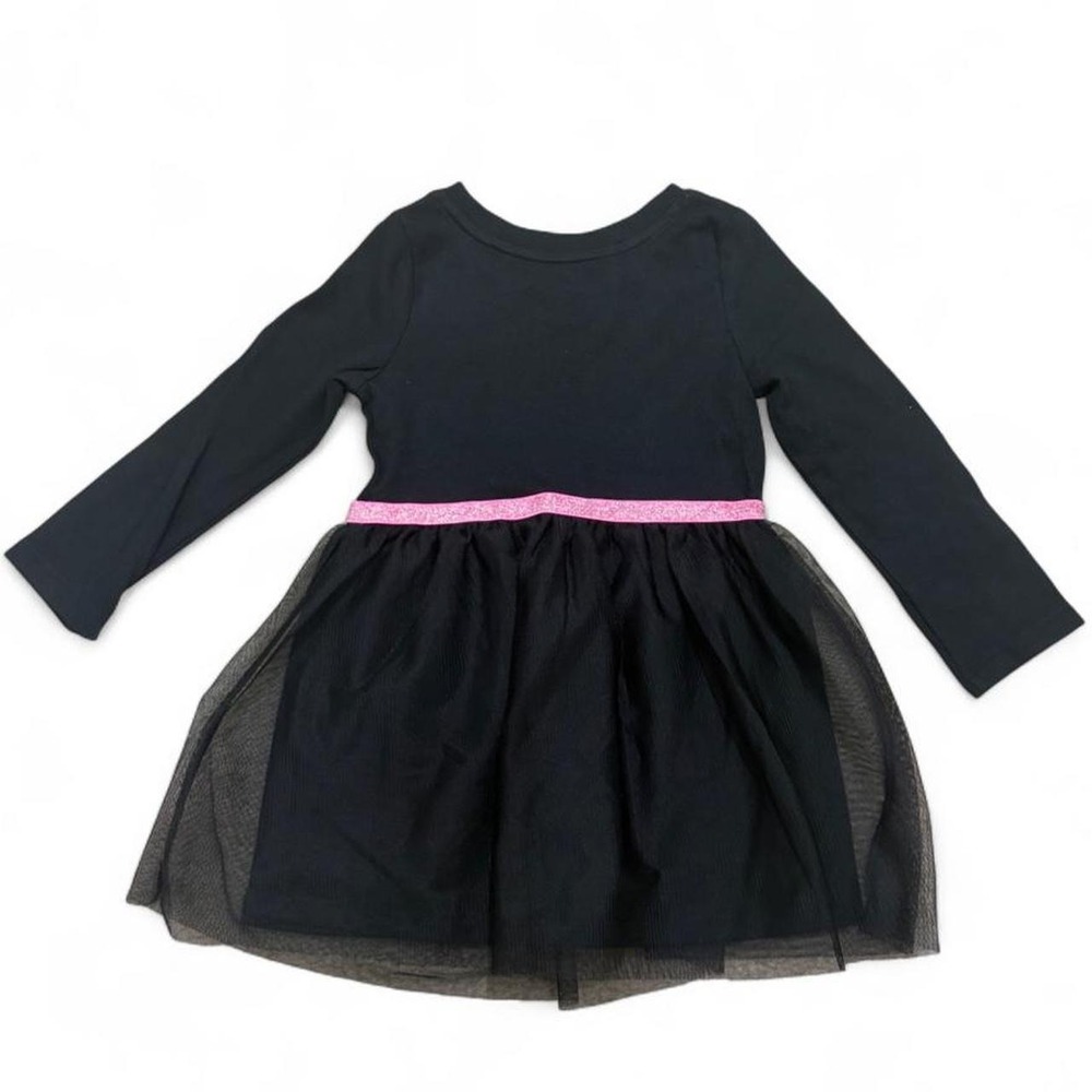 Spooky Skeleton Tulle Dress Glow-in-the-Dark Witchy Halloween Cat & Jack 2T - Picture 3 of 8